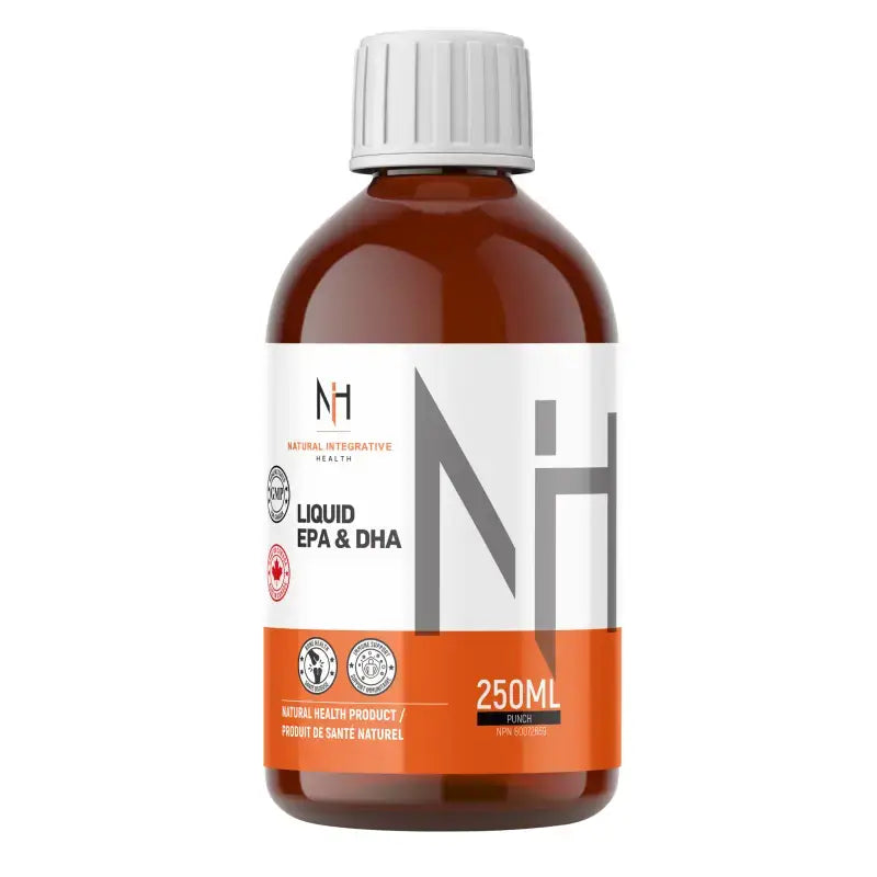 Liquid Epa-dha:oméga-3 à Saveurs De Punch Aux Fruits