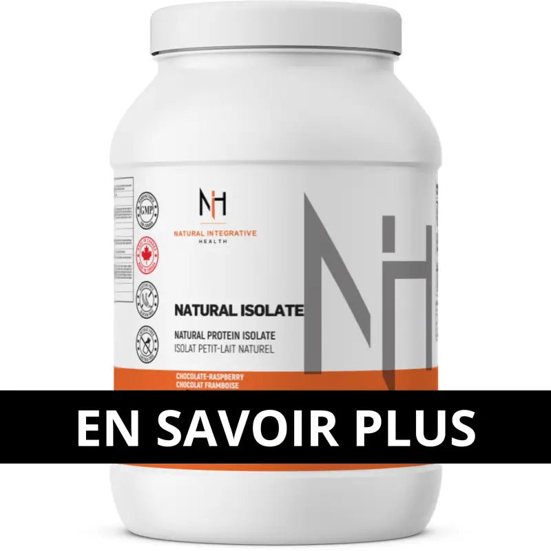 Protéine Isolat de Lactosérum: Récuperation Musculaire Naturelle