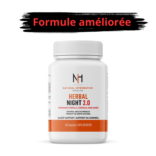 Herbal night 2.0  Supplément en Optimisation du Sommeil *Formule améliorée*