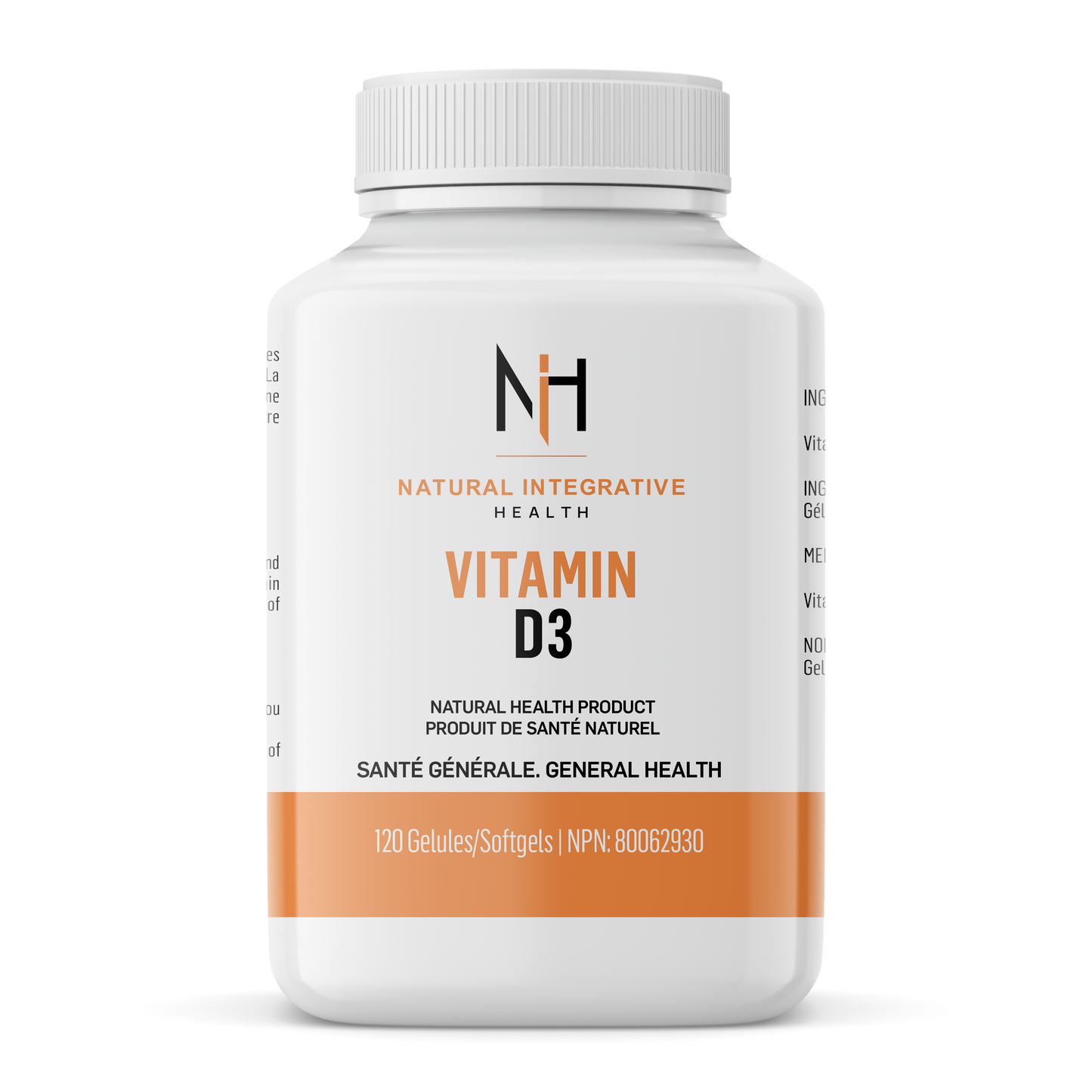 Vitamine D3 120 gélules