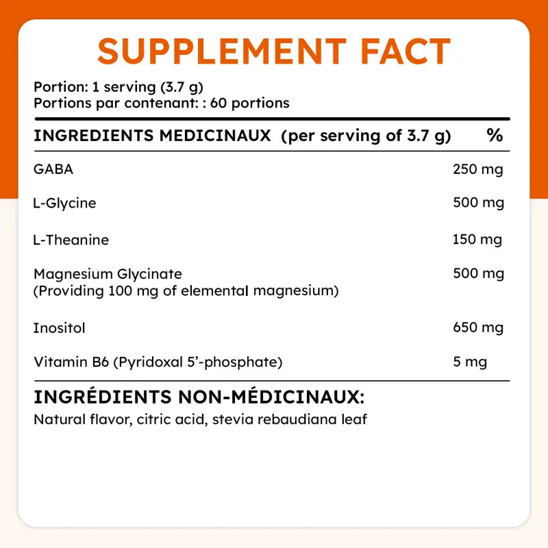 See Supplement Facts