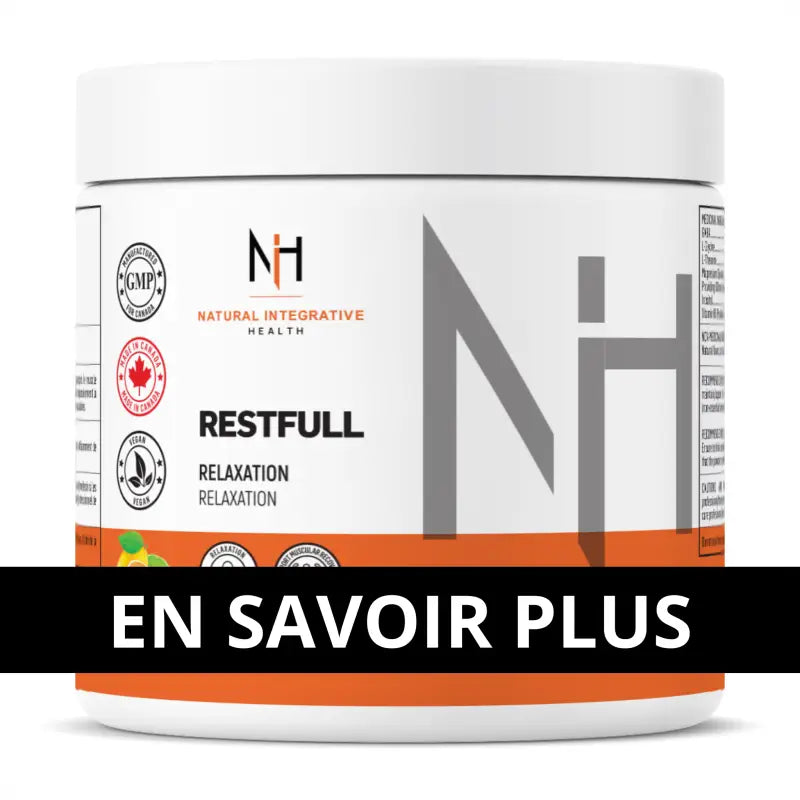 RestFull Supplément en Optimisation du Sommeil - 60 portions